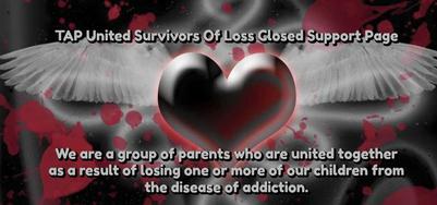 TAP United Survivors of Loss Glosed Support Page