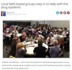 Local faith groups steps to help the drug epidemic.