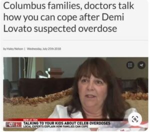 Columbus families, doctors talk how you can cope after demi lotto suspected overdose.